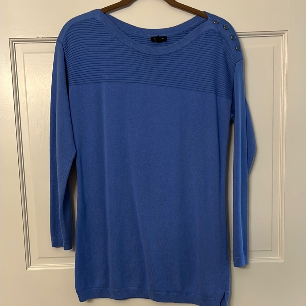 Talbots Periwinkle Sweater great condition